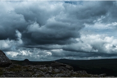 Clouds over the moor