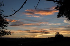 Sunset over Yelverton