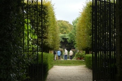 An entrance gate to a section of the garden at  at Hidcote (National Trust)
