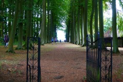 An 'entrance gate' at Hidcote National Trust Garden