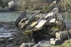 Hulk at Hooe Lake