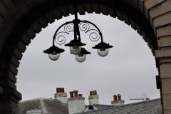 Through the archway