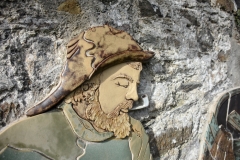 Mural Man's Head
