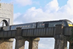 Brunel Bridge with train