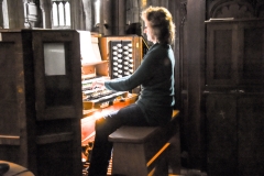 The Organist in Rehearsal