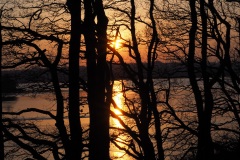 Sunset over Tamerton Lake